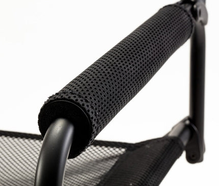 SNOW PEAK Mesh Folding Chair Black Camping Chair Snow Peak 
