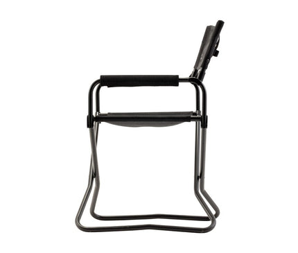 SNOW PEAK Mesh Folding Chair Black Camping Chair Snow Peak 