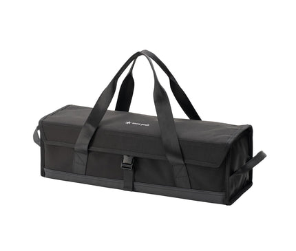 Snow Peak Multi Container L – closed three-quarter hero view with carrying handles raised