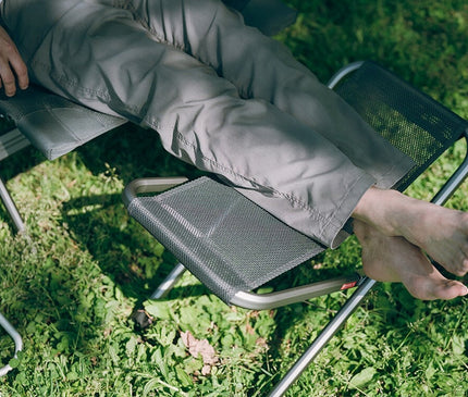 SNOW PEAK Reclining chair wide Outdoor Furniture Snow Peak 