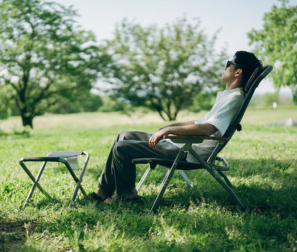 SNOW PEAK Reclining chair wide Outdoor Furniture Snow Peak 