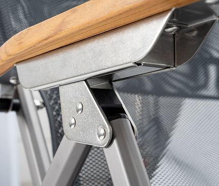 SNOW PEAK Reclining chair wide Outdoor Furniture Snow Peak 