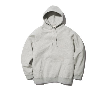 SNOW PEAK Recycled Cotton Pullover Hoodie Hoodie Snow Peak Gray S 