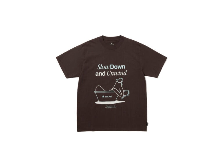 SNOW PEAK Relaxation T-Shirt T-shirt Snow Peak Small Brown 