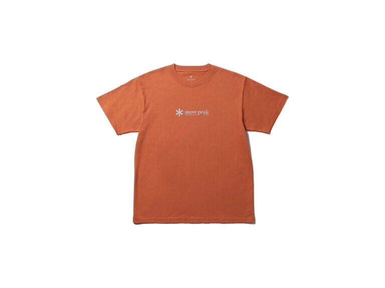 SNOW PEAK Short Sleeve T-Shirt T-shirt Snow Peak Orange Small 