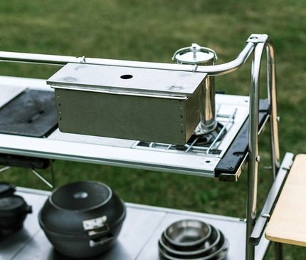 SNOW PEAK Stainless steel kitchen table Outdoor Furniture Snow Peak 