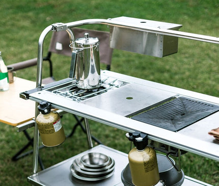 SNOW PEAK Stainless steel kitchen table Outdoor Furniture Snow Peak 