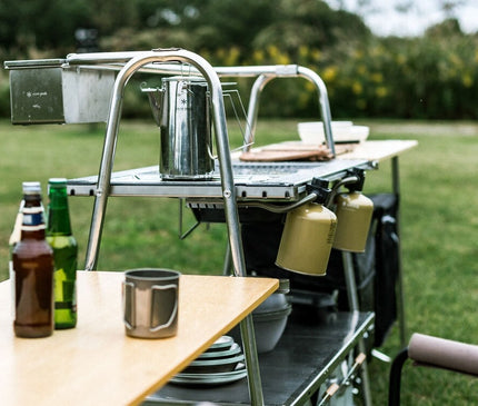 SNOW PEAK Stainless steel kitchen table Outdoor Furniture Snow Peak 