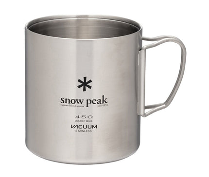 SNOW PEAK Stainless Vacuum Double Wall Mug mug Snow Peak 450ml 