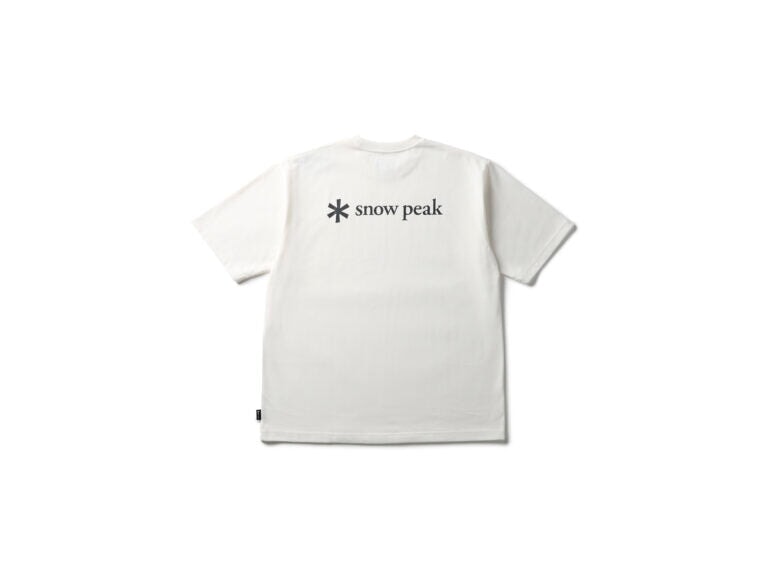 SNOW PEAK Standard Back Printed Logo T-Shirt T-shirt Snow Peak 