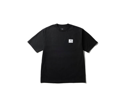 SNOW PEAK Standard Square Logo T-Shirt T-shirt Snow Peak Black Small 