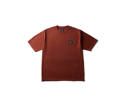SNOW PEAK Standard Square Logo T-Shirt T-shirt Snow Peak Brown Small 