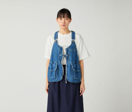 SNOW PEAK TAKIBI Denim Vest Jacket Snow Peak 