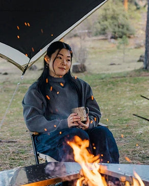 SNOW PEAK Takibi & Jikaro Firering Set Stove Fast Bundle 