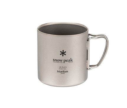 SNOW PEAK Ti-Double Mug Snow Peak 450 