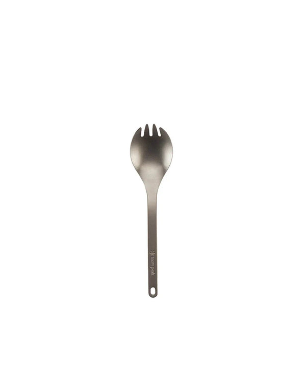 SNOW PEAK Titanium Colour Spork Tableware Snow Peak Origin 