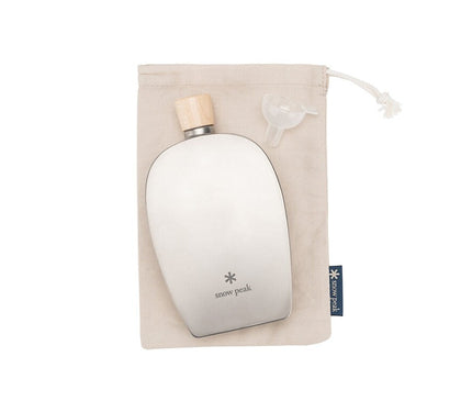 SNOW PEAK Titanium Flask 8.4oz Snow Peak 