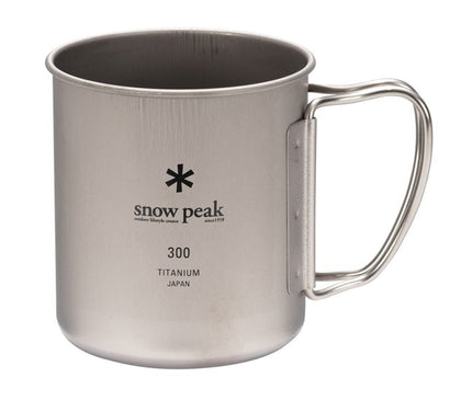 SNOW PEAK Titanium Single Cup mug Snow Peak 300 