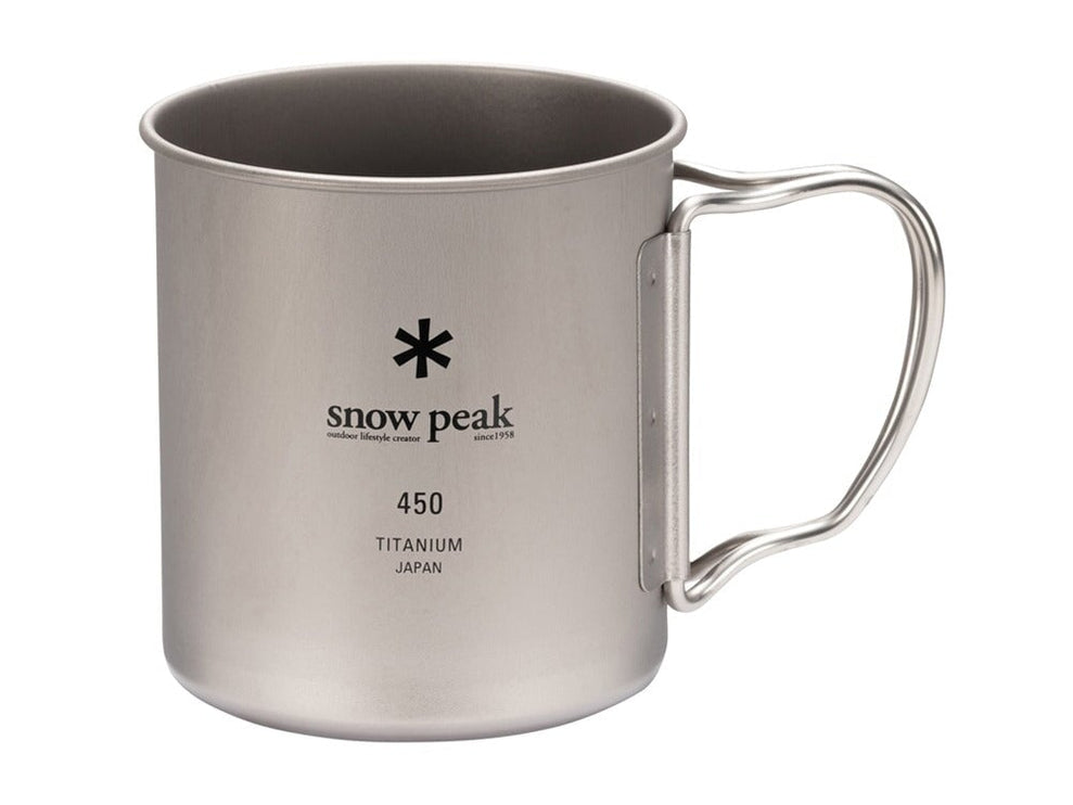 SNOW PEAK Titanium Single Cup mug Snow Peak 450 