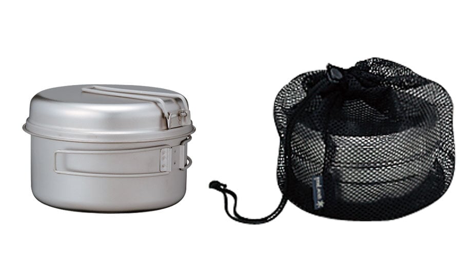 SNOW PEAK Titanium Solo cooker set Cookware Snow Peak 