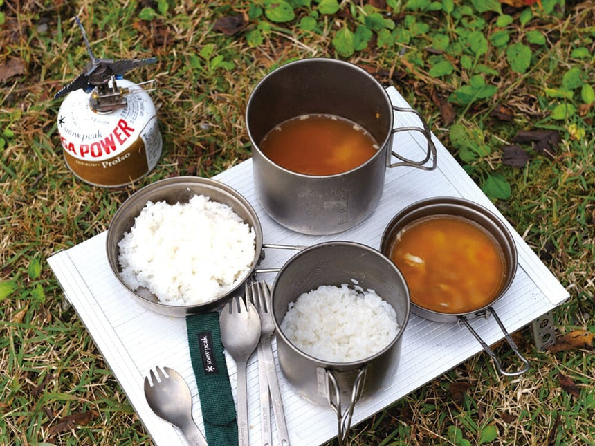 SNOW PEAK Titanium Trek 1400 Cookware Snow Peak 