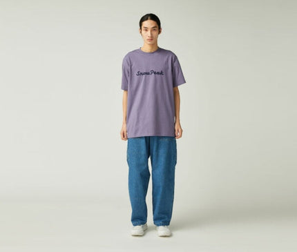 SNOW PEAK Typography T-Shirt T-shirt Snow Peak 
