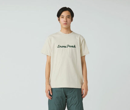 SNOW PEAK Typography T-Shirt T-shirt Snow Peak 