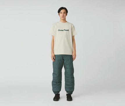 SNOW PEAK Typography T-Shirt T-shirt Snow Peak 