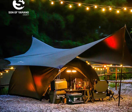 tent 4 night SON OF YAMANO 4-Person Camping Tent – Durable, Weatherproof, and Spacious – CosyCamp