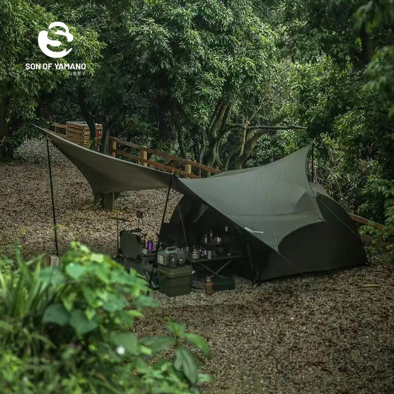 SON OF YAMANO 4 People camping tent Tarp