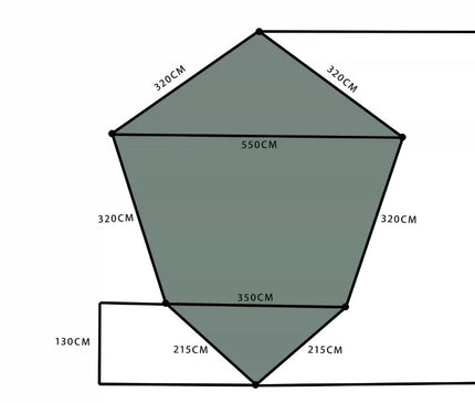 SON OF YAMANO Emerald Pirates Pyramid Tent TENT Son of Yamano 