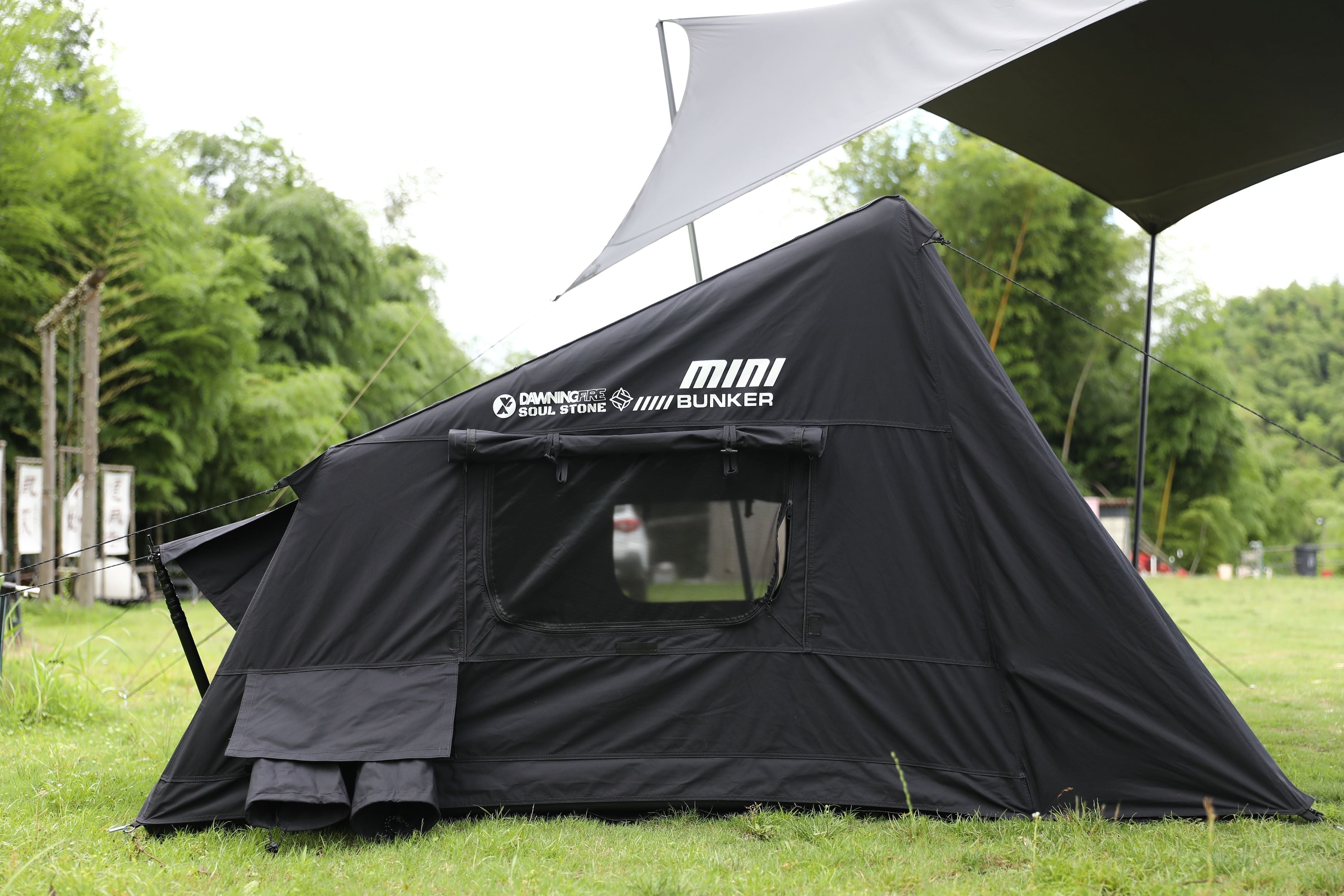 smallest air tent SON OF YAMANO Mini Bunker Air Tent – 2 Person Inflatable TC Tent with Air Beam Support – CosyCamp