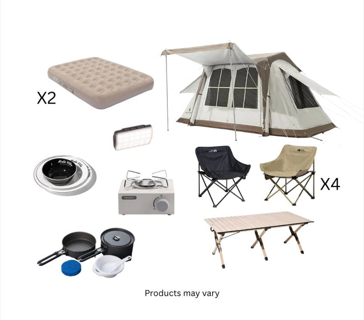 The Cosy Getaway Pack Rental Package CosyCamp 