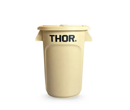THOR Mini Round Container Bin 350ml Storage Thor Beige 
