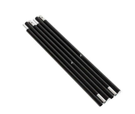 TOKYO CRAFTS Canopy Pole 190 – 2-Pole Set – packed aluminium pole sections