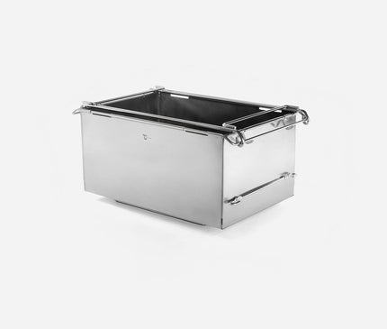TOKYO CRAFTS Coordunit Metal Container – container with legs folded