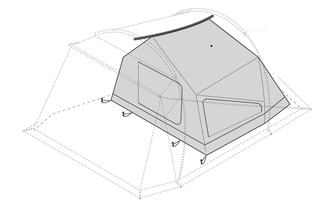TOKYO CRAFTS Tenbi Shelter Gray TENT TOKYO CRAFTS Inner Tent 