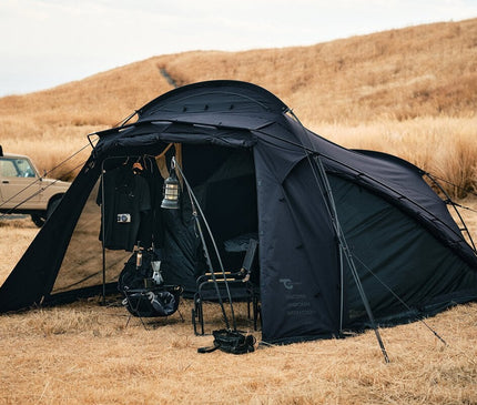 TOKYO CRAFTS Tenbi Shelter TC 5th Anniversary – Black – black anniversary shelter at camp