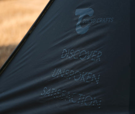 TOKYO CRAFTS Wing Fort 5th Anniversary Tent – Black Tent TOKYO CRAFTS 