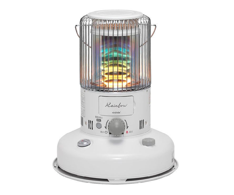 TOYOTOMI RB-2524 Rainbow Kerosene Heater Stove TOYOTOMI White 
