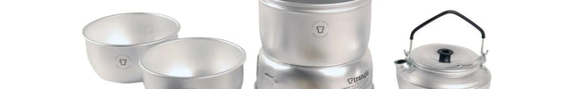 TRANGIA 27-2 UltraLight Stove Set with Kettle (1-2 Person) – product photo