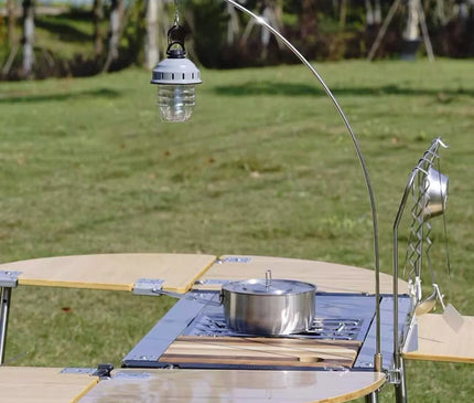 银色弧形灯杆 CJ-226 CosyCamp 