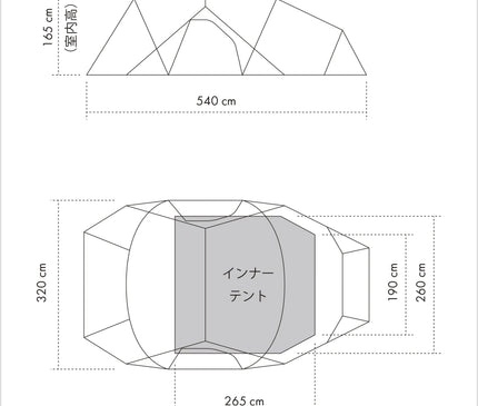 ZANE ARTS Kuku-1 TENT Zane Arts 