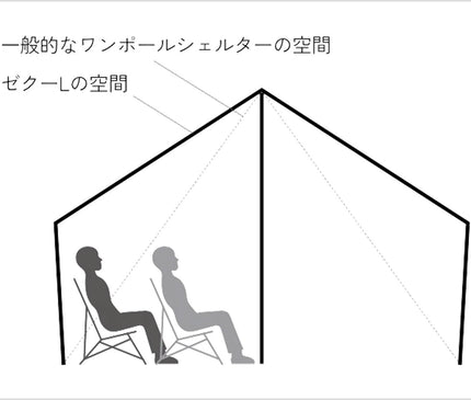 ZANE ARTS Zeku-L TENT Zane Arts 