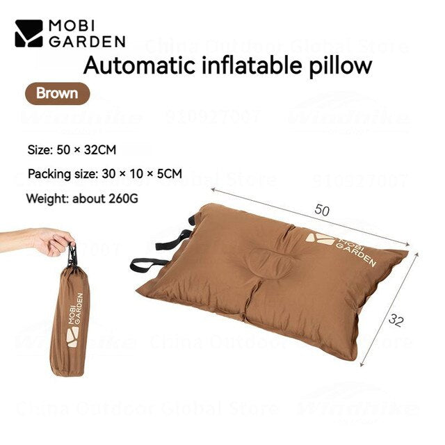 MOBI GARDEN Automatic Inflatable Pillow
